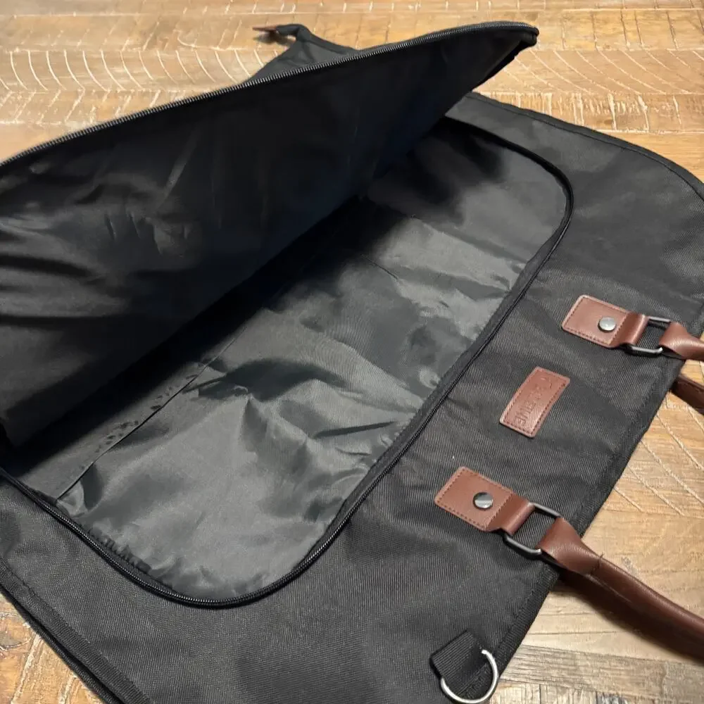 Baleine Garment Bag Travel Bag Suit Black and Brown #Travel #Traveller #Business